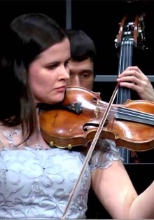 Concierto de la violinista María Lazhareva en el Centro Ruso de Madrid