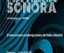 El Instituto Italiano de Cultura presenta la muestra ‘Materia Sonora’