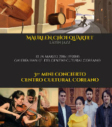 El Cuarteto de Latinjazz Maureen Choi: jazz y música española