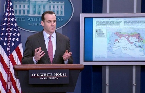 El responsable de la coalición contra el Daesh, primer enviado de Trump a España