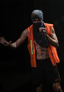 Teatro documental sobre la gran protesta social en Chile en 2019