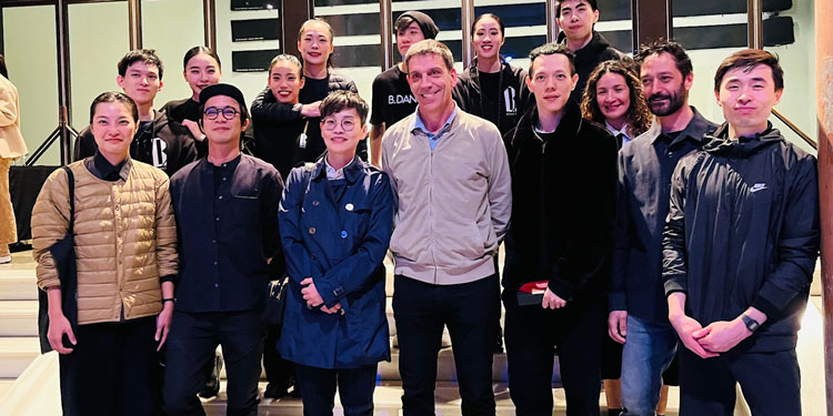 Velada de las compañías de danza taiwanesas en las Ramblas de Barcelona