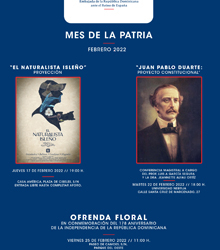 La Embajada de la República Dominicana celebra el Mes de la Patria