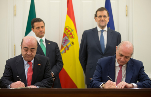 Entra en vigor el convenio España-México contra el crimen organizado