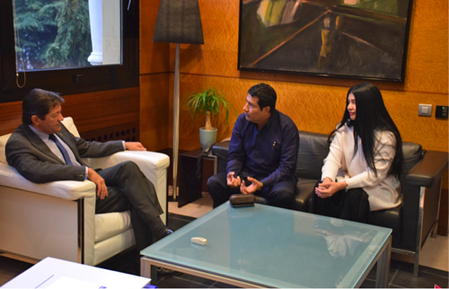 El embajador de Nicaragua promociona inversiones y turismo en Asturias