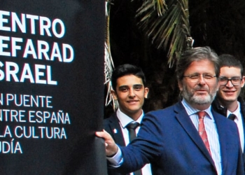 Miguel de Lucas, durante un acto en el Centro Sefarad./ Foto: AR