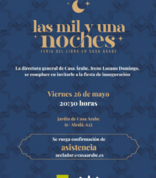 Casa Árabe y la Feria del Libro presentan ‘Las mil y una noches’