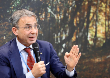 El ministro italiano Sergio Costa durante una de sus intervenciones en la COP25. / Foto: @Connect4Climate