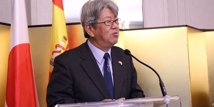 Despedida del embajador del Japón, que deja su cargo