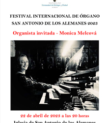 Concierto de la destacada organista eslovaca Monica Melcová