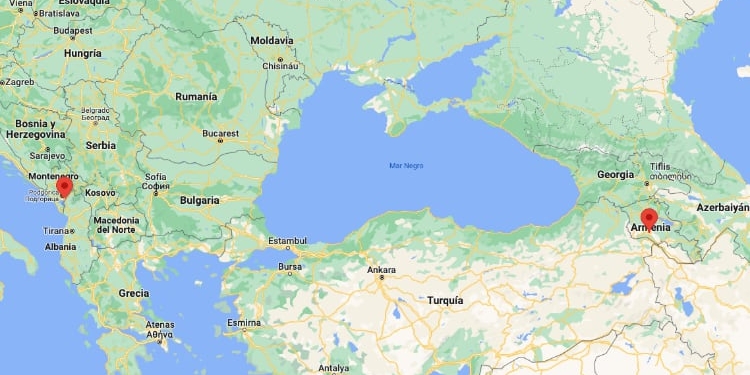 España enviará sendos encargados de Negocios a Podgorica y Erevan.