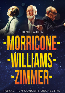 Morricone, Zimmer y Williams, homenaje a los grandes genios del cine