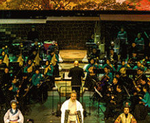 Música tradicional china en el Centro Cultural de China de Madrid