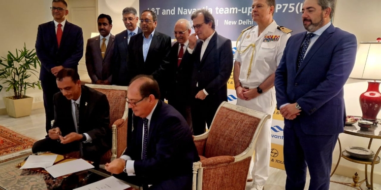 Navantia acuerda con Larsen and Toubro ofertar conjuntamente submarinos a India