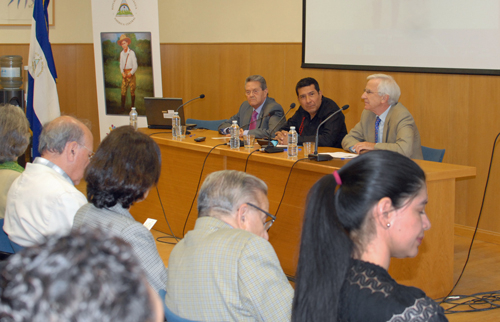 La Embajada de Nicaragua recuerda el legado de Sandino en la Universidad Complutense