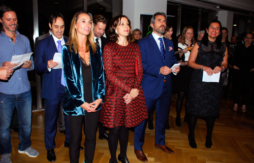 Recepción de bienvenida a Nigel Fyfe, nuevo embajador de Nueva Zelanda