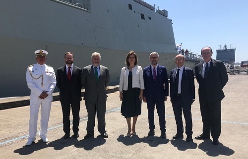 Australia recibe un buque de Navantia basado en la fragata F-100 española