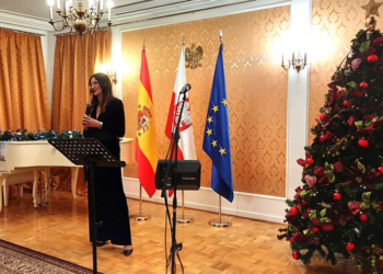 Recital de villancicos en la Embajada de Polonia para felicitar las Navidades