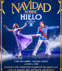 La música de ‘El cascanueces’ brilla en el espectáculo ‘Navidad sobre hielo’