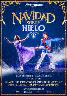 La música de ‘El cascanueces’ brilla en el espectáculo ‘Navidad sobre hielo’