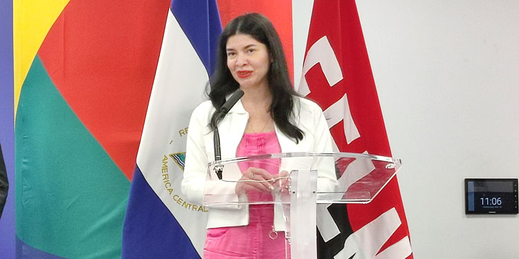 La ex encargada de Negocios de Nicaragua en España, destinada a Colombia