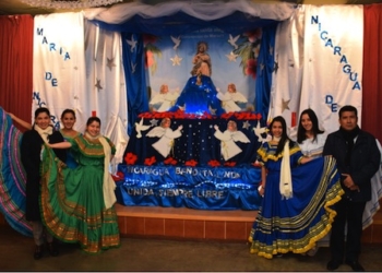 La Embajada de Nicaragua celebra la tradicional fiesta de La Purísima
