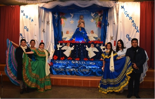 La Embajada de Nicaragua celebra la tradicional fiesta de La Purísima