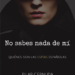 ‘No sabes nada de mí: Quiénes son las espías españolas’, de P. Cernuda