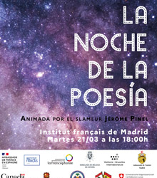 Francofonía 2023 con ‘La Noche de la Poesía’ en el Instituto Francés
