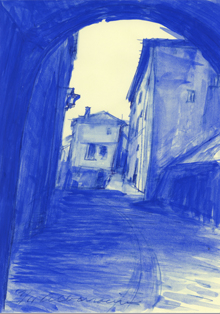 Exposición de Acuarela del pintor Tschoon Su Kim en el Centro Coreano