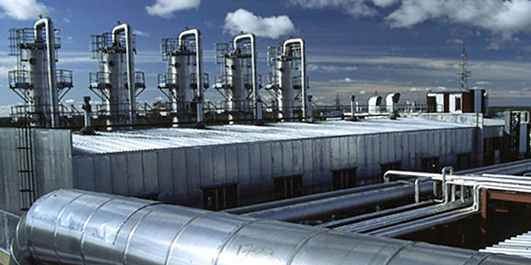 Instalaciones de Novatek en el yacimiento de Yamal, en Siberia.