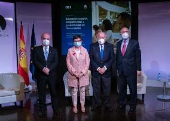 González Laya, Gurría y OEI instan a cerrar la brecha educativa en Iberoamérica