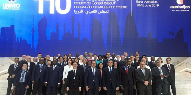 La OMT señaló en un comunicado que sus integrantes "acogieron con satisfacción" la presencia de EEUU en Bakú.