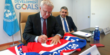 La OMT organizará un partido de hockey sobre hielo en el Polo Norte