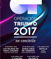 Vuelve la emoción del concurso Operación Triunfo, de gira por España