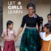Michelle Obama busca apoyo en España a su proyecto por la educación de las niñas