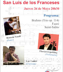 Nuevo concierto de la Obra San Luis de los Franceses en Madrid