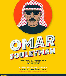 El cantante Omar Souleyman en concierto en la Sala Copérnico de Madrid