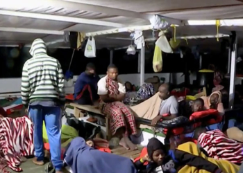 El capitán del 'Open Arms' advirtió ayer que la situación a bordo se encuentra al límite./ Imagen: TVE