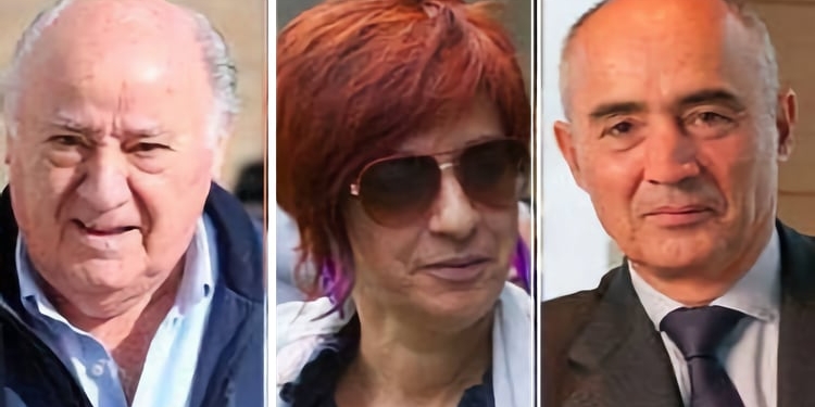 Amancio Ortega, su hija Sandra y Rafael del Pino repiten como los más ricos de España