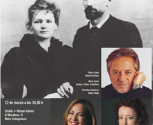 Pierre y Marie Curie: lectura dramatizada de sus textos y cartas