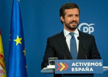 El presidente del PP, Pablo Casado./ Foto: Populares/David Mudarra