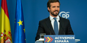 El presidente del PP, Pablo Casado./ Foto: Populares/David Mudarra