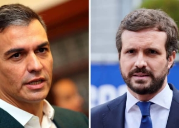 Pedro Sánchez y Pablo Casado.