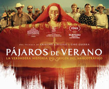 Casa América proyecta ‘Pájaros de verano’, sobre la venta de marihuana