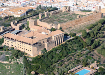 Vista aérea del Parador de Carmona./ Fotos: Paradores