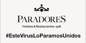 The public hotel company distributed dozens of eggs, tonnes of orange juice, fruit, vegetables, potatoes and almost 4,000 dairy products in various Spanish locations.