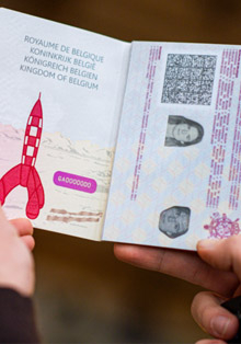 La Fundación Carlos de Amberes desvela el nuevo pasaporte belga