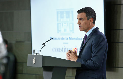 Pedro Sánchez./ Foto: Pool Moncloa/Fernando Calvo