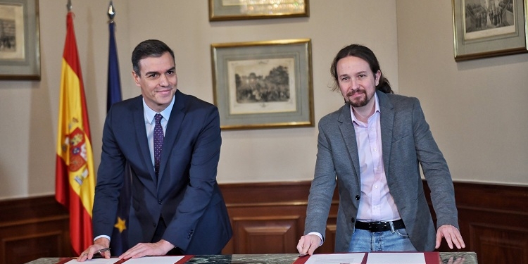La política exterior del pacto PSOE-Podemos en función de los programas electorales